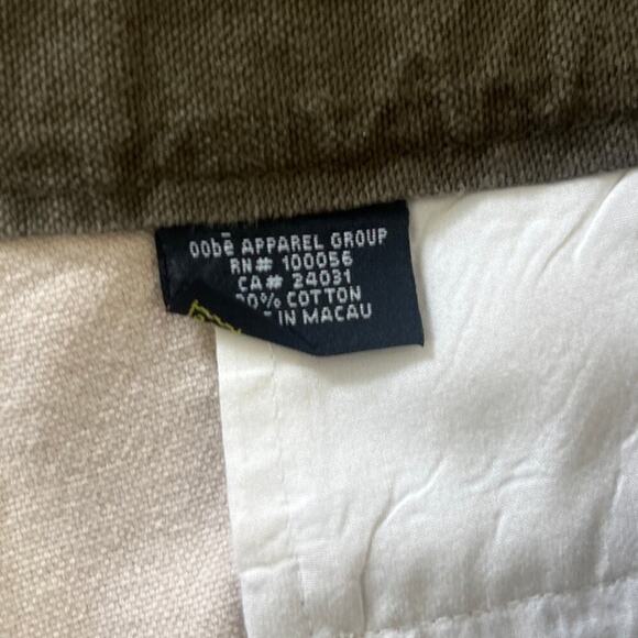 OOBE Light Khaki Pants Size 40 x 32 Casual Outdoor Canvas Workwear Durable - Picture 3 of 12